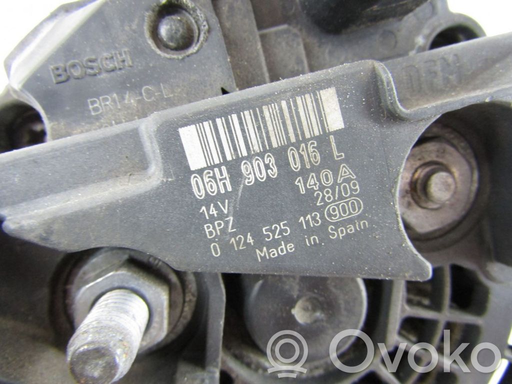 Alternador   06H903016L,0124525113