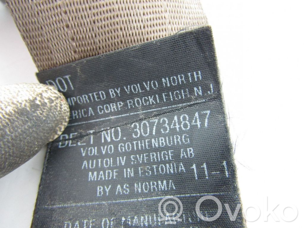 Volvo S80 Cinturón delantero 