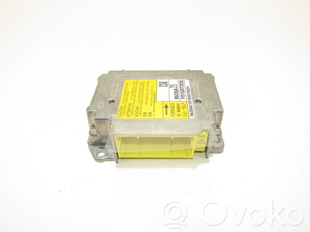 Airbag control unit/module   8635A215,F01G07203L