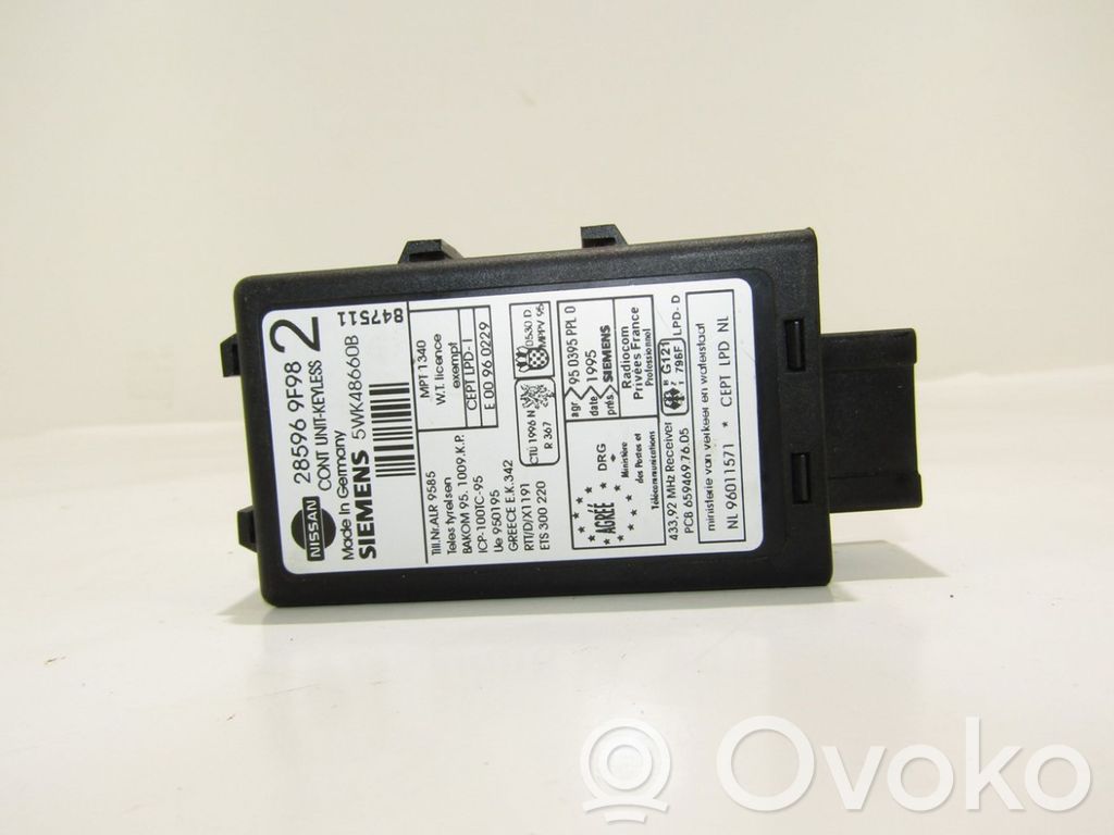 Nissan Almera Other control units/modules 