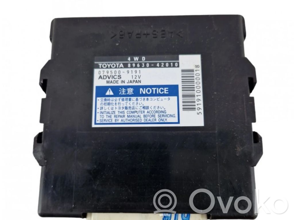 Toyota RAV 4 (XA30) Unitate/modul de control cutie de viteze 