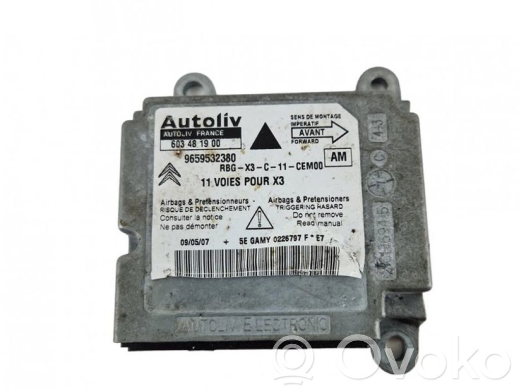 Airbag control unit/module   9659532380