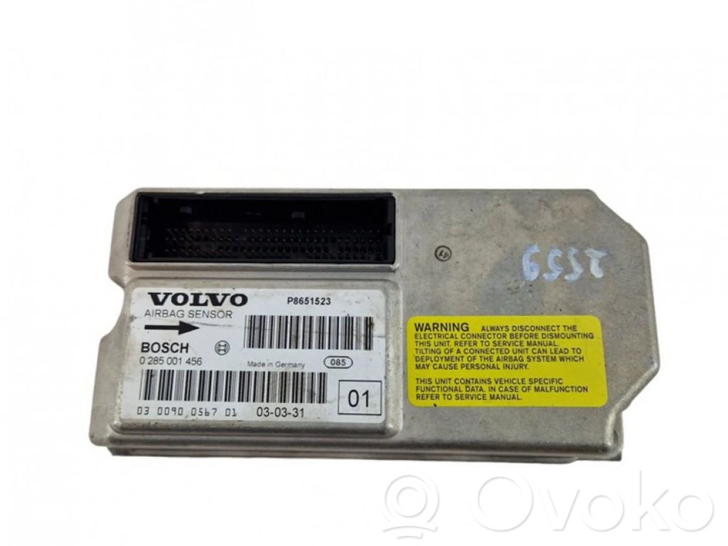 Centralina/modulo airbag   P8651523