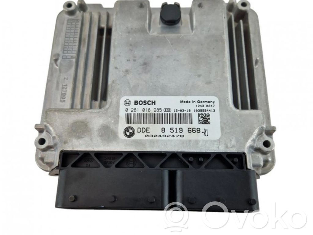 BMW 3 E90 E91 Calculateur moteur ECU 