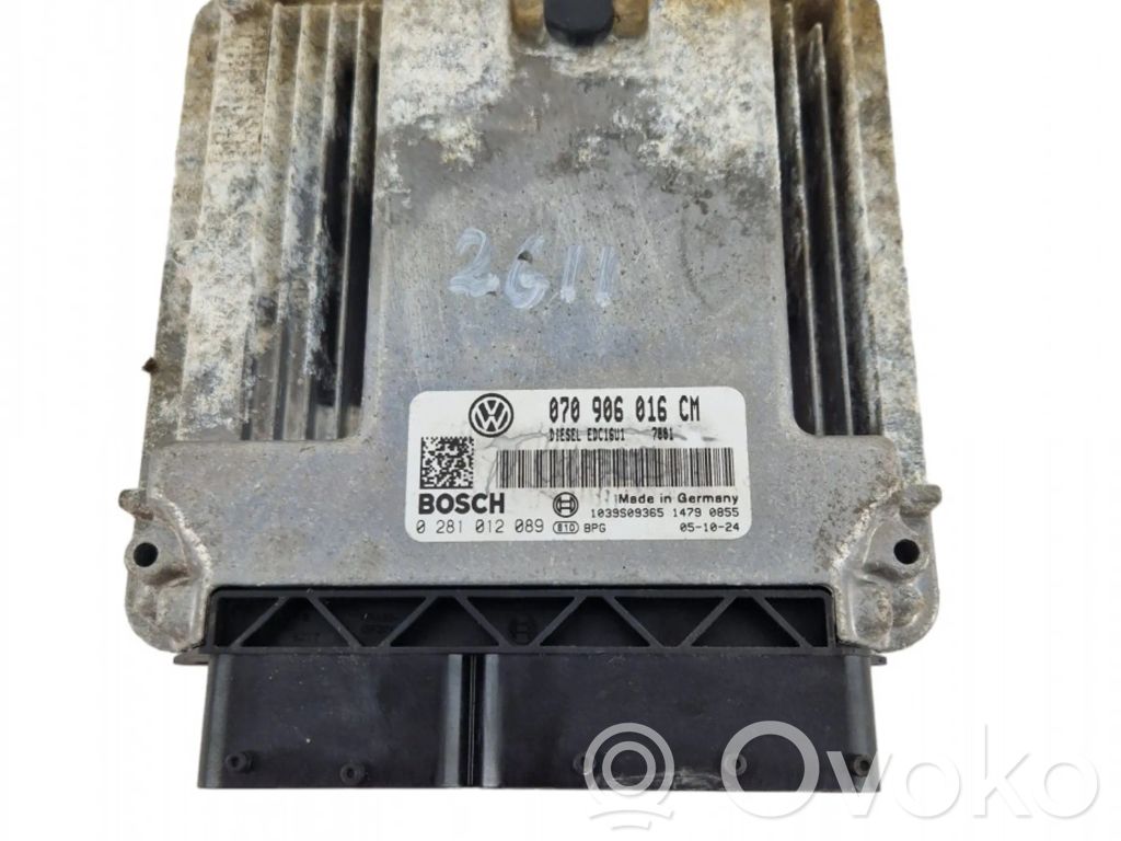 Volkswagen Phaeton Engine control unit/module 