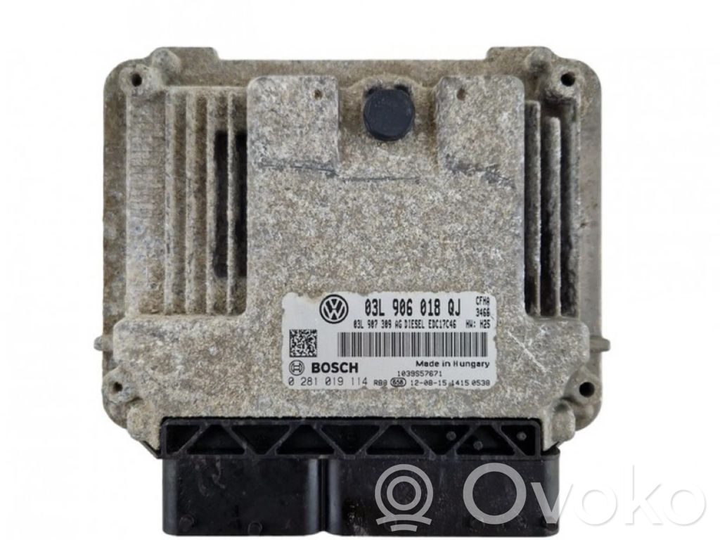 Skoda Yeti (5L) Engine control unit/module 