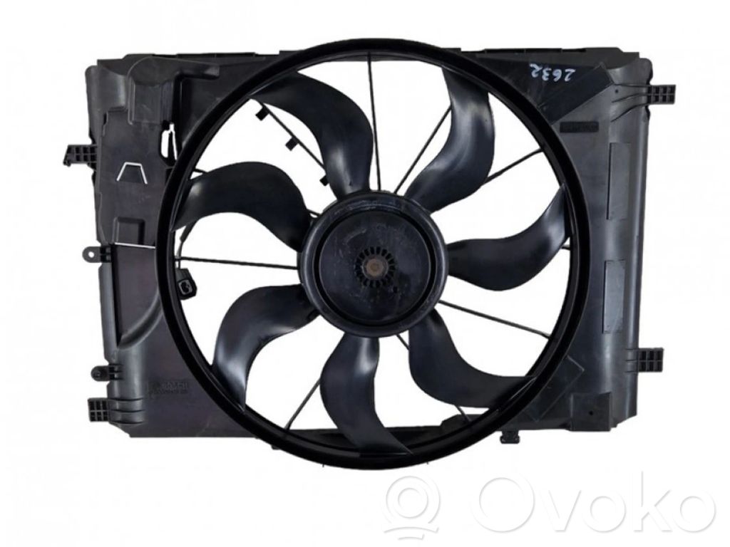 Mercedes-Benz CLA C117 X117 W117 Convogliatore ventilatore raffreddamento del radiatore