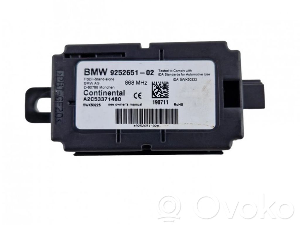 BMW 1 F20 F21 Autres unités de commande / modules 