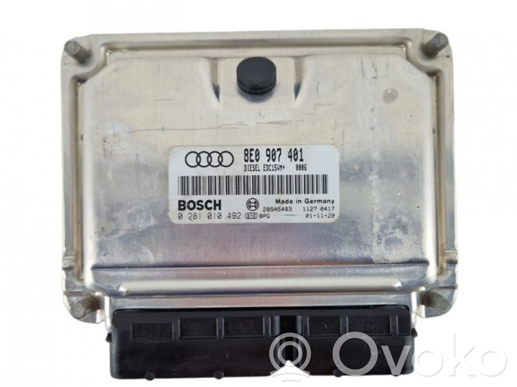 Audi A4 S4 B6 8E 8H Centralina/modulo del motore