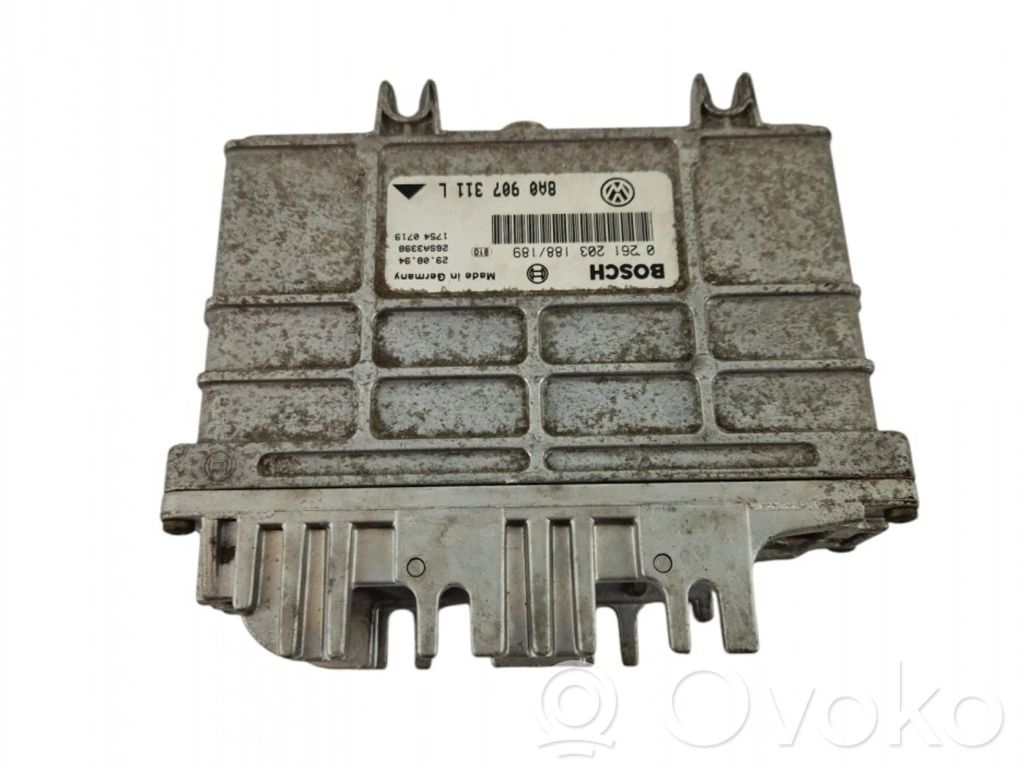 Engine control unit/module   0261203188,8A0907311L,26SA3398