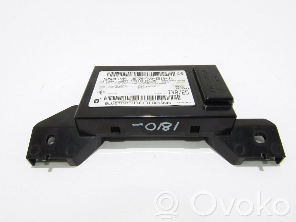 Honda Civic IX Module unité de contrôle Bluetooth 
