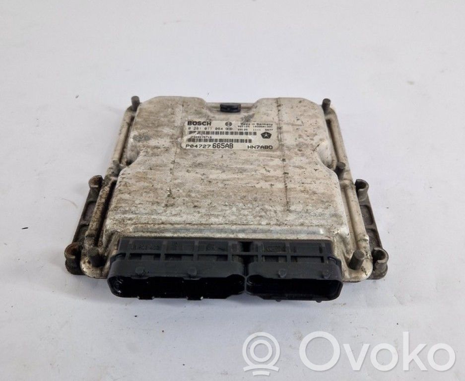Moottorin ohjainlaite/moduuli   0281011064,P04727665AB