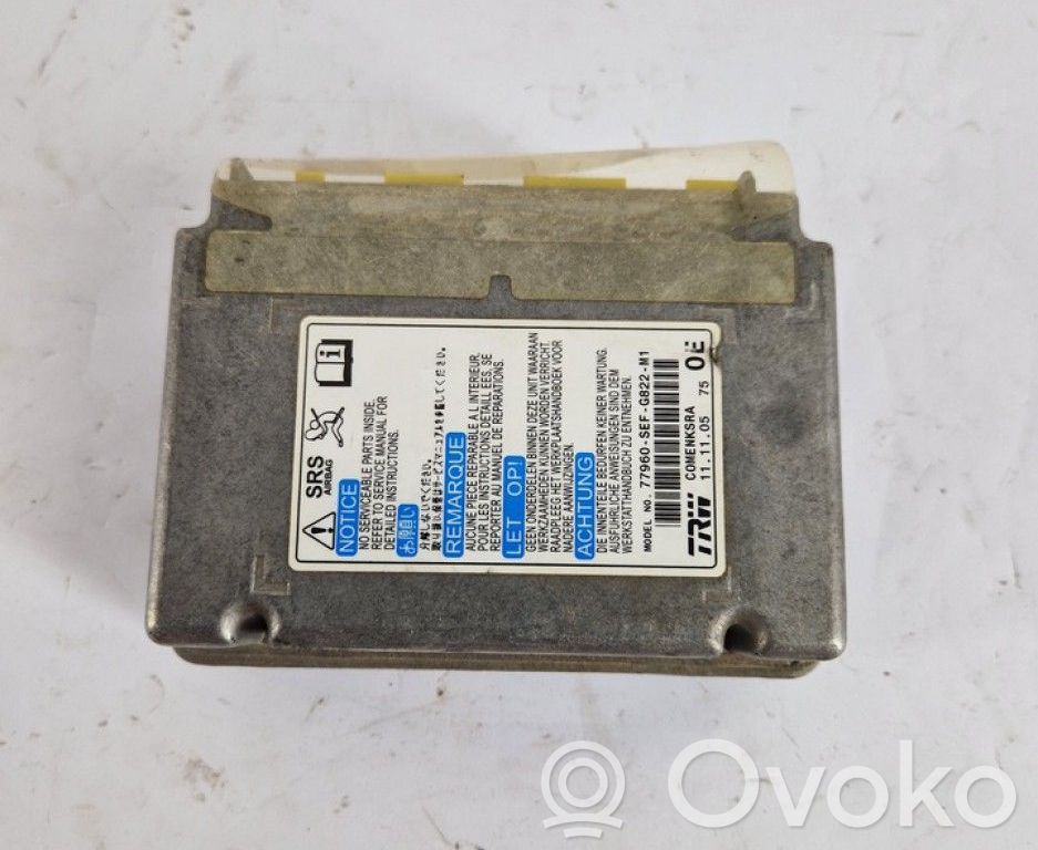 Honda Accord Centralina/modulo airbag 