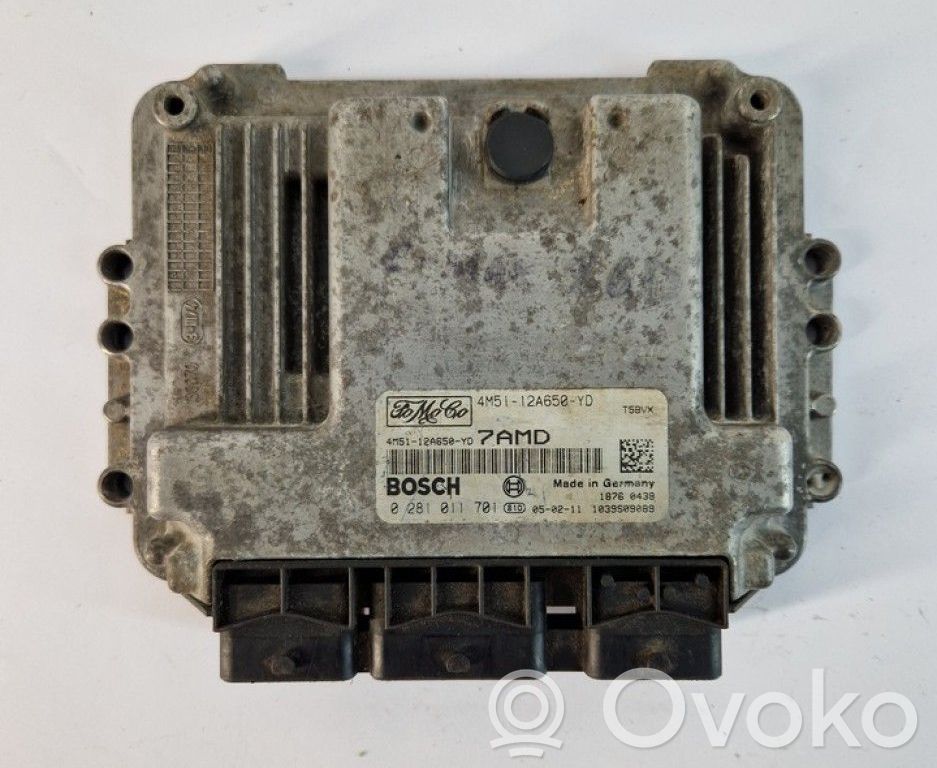 Ford C-MAX I Engine control unit/module 