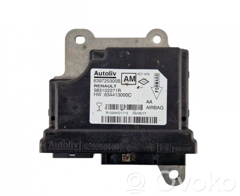 Airbag control unit/module   639725300B,985102271R