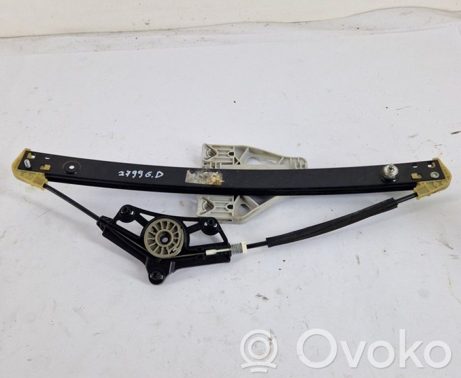 Audi A6 S6 C7 4G Mechanizm podnoszenia szyby tylnej bez silnika 