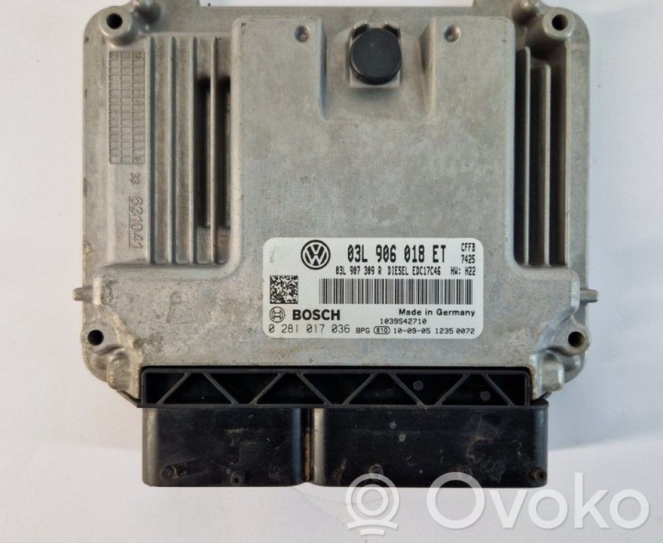 Volkswagen Tiguan Engine control unit/module 