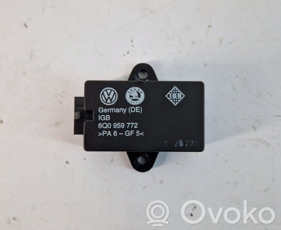 Skoda Fabia Mk1 (6Y) Module de commande de siège 