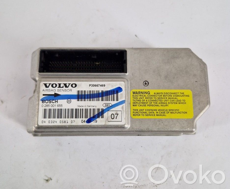Centralina/modulo airbag   P30667469,P30667469,P30667469,0285001655