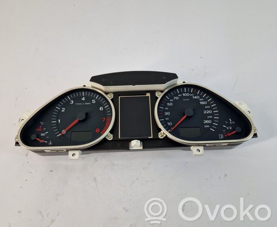 Audi A6 S6 C6 4F Nopeusmittari (mittaristo) 