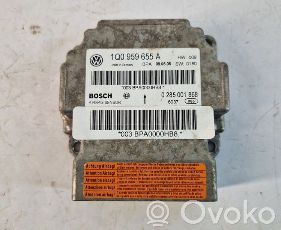 Volkswagen Eos Centralina/modulo airbag 