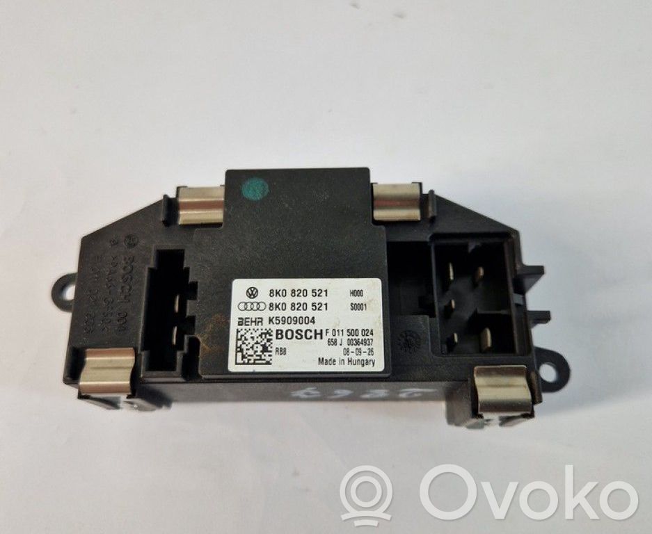 Audi A4 S4 B8 8K Releu ventilator aerotermă 