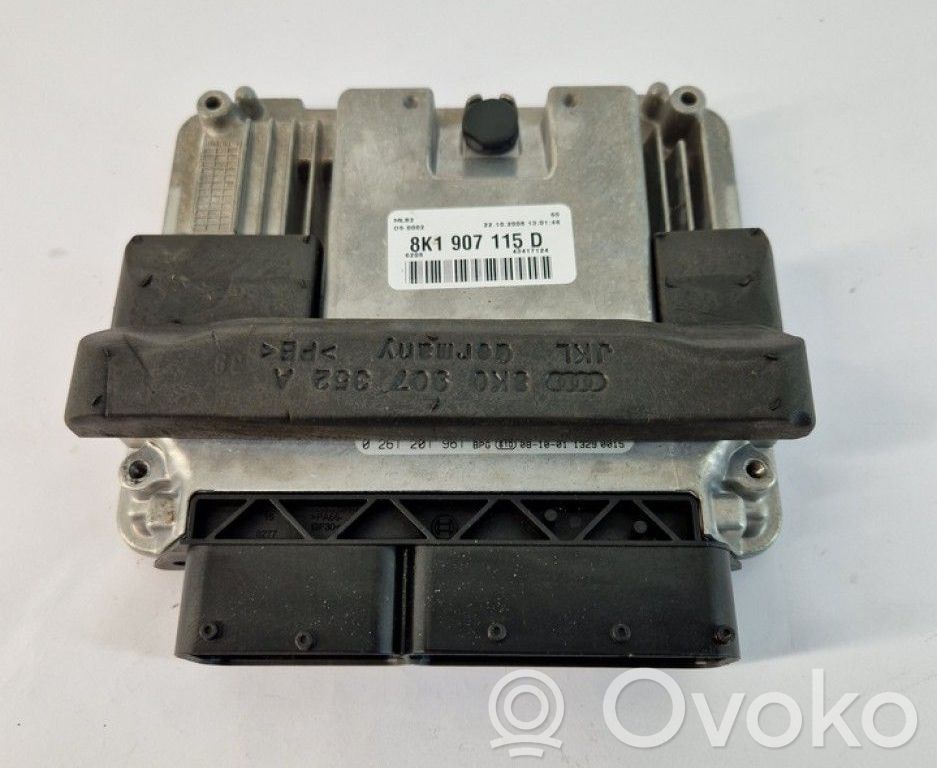 Audi A4 S4 B8 8K Engine control unit/module 