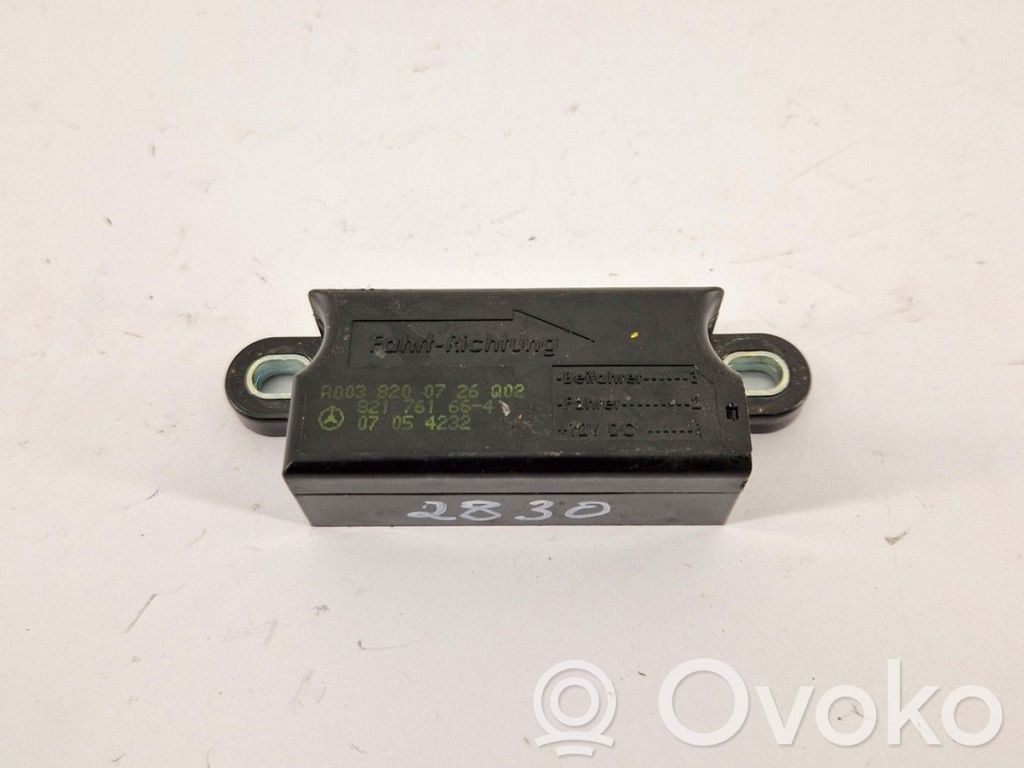 Airbagsensor Crashsensor Drucksensor   A0038200726,A0038200726,A0038200726,921761664