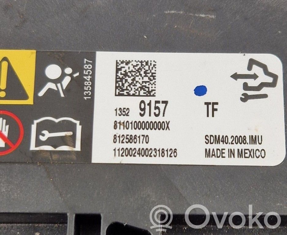 Opel Insignia B Sterownik / Moduł Airbag 