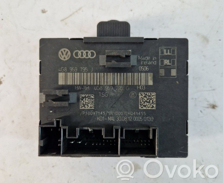 Unité de commande module de porte   4G8959795J,4G8959795J,4G8959795J,4G8959795G