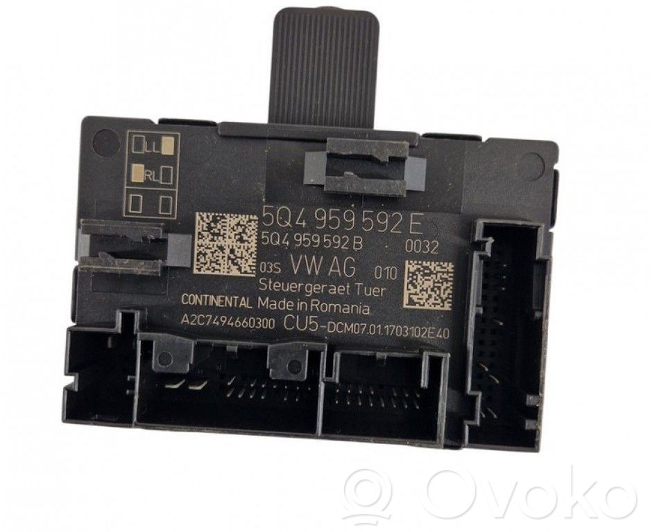 Opel Vivaro Unitate/modul comandă uși 