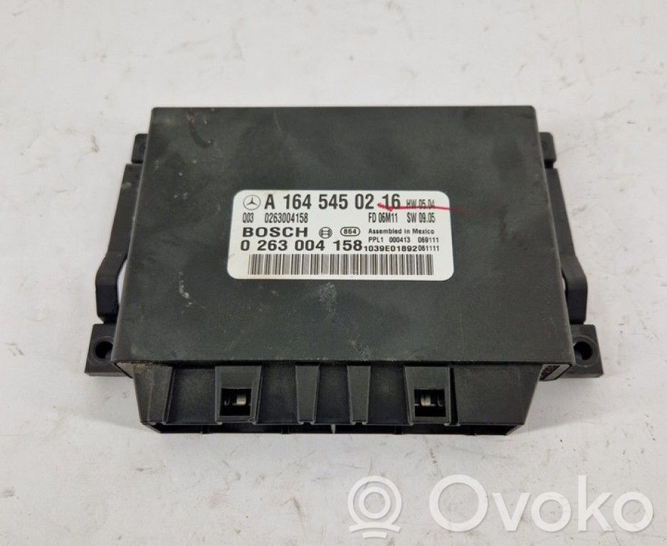 Mercedes-Benz ML W164 Centralina/modulo sensori di parcheggio PDC 