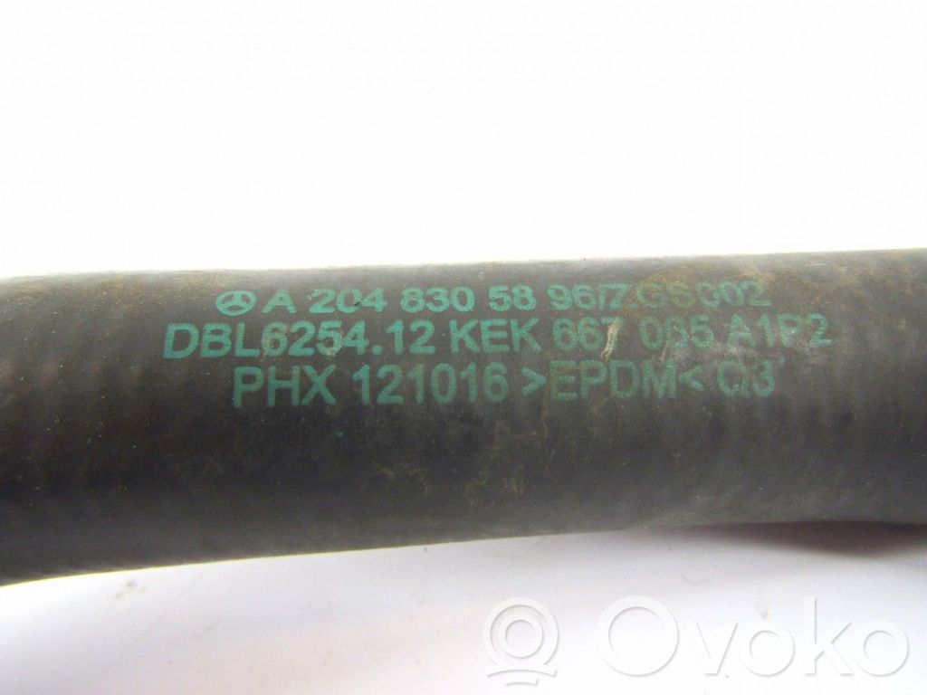 Mercedes-Benz C W204 Conductă/furtun admisie aer 