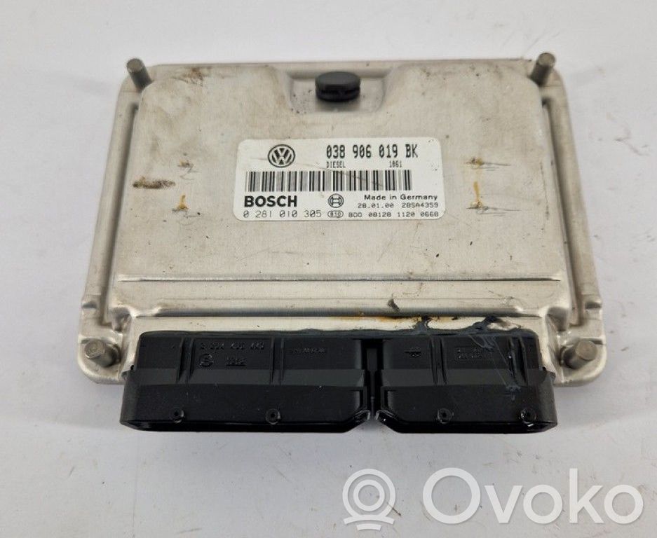 Engine control unit/module   038906019BK,038906019BK,038906019BK,0281010305