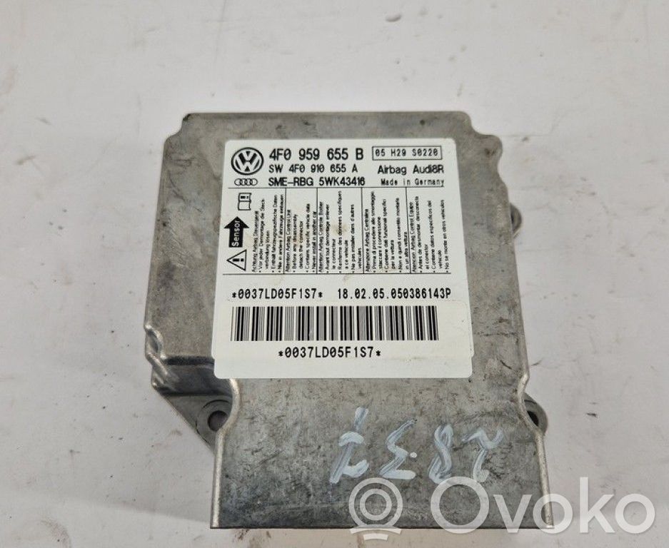 Airbag control unit/module   4F0959655B,4F0959655B,4F0959655B,4F0910655A