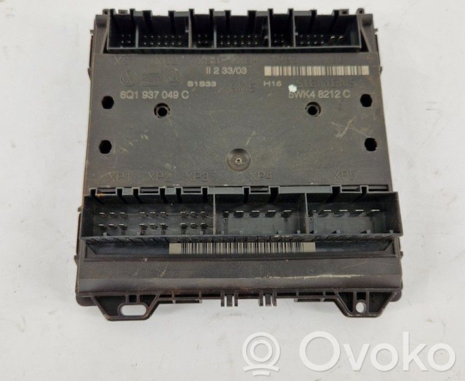Volkswagen Polo IV 9N3 Modulo comfort/convenienza 