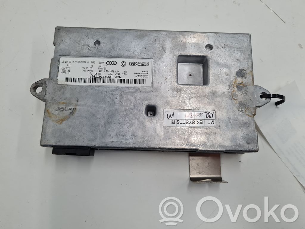 Unidad de control MMI   4E0035729,4F0910731R
