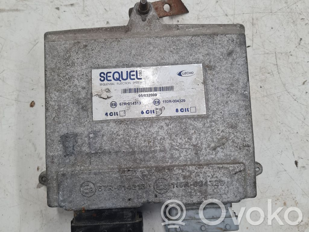 BMW 3 E36 Dujų įrangos valdymo blokas 