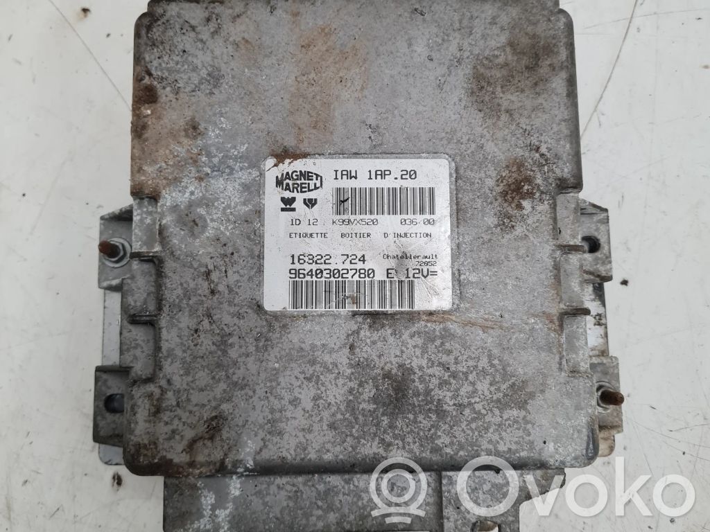 Citroen Xsara Picasso Engine control unit/module 