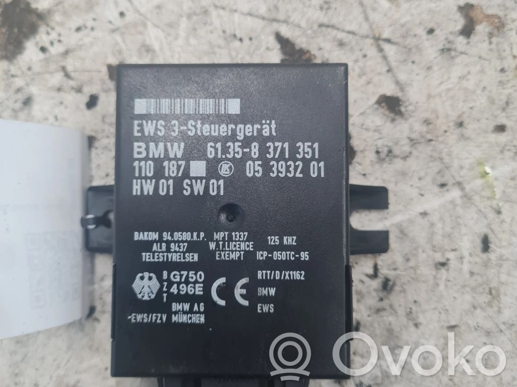 BMW 5 E39 Immobilizer control unit/module 