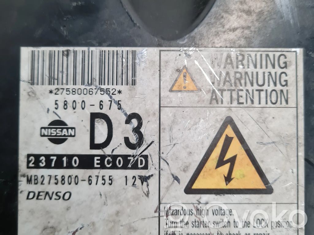 Nissan Navara D40 Engine control unit/module 