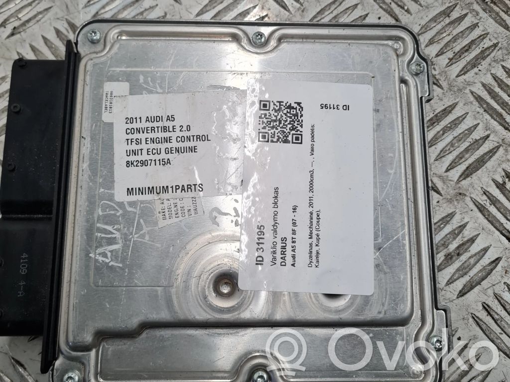 Audi A5 8T 8F Engine control unit/module 