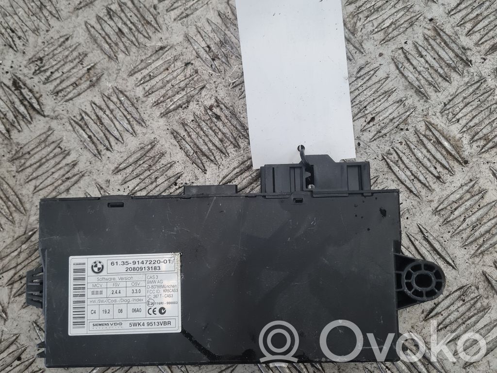 BMW 3 E90 E91 CAS control unit/module 