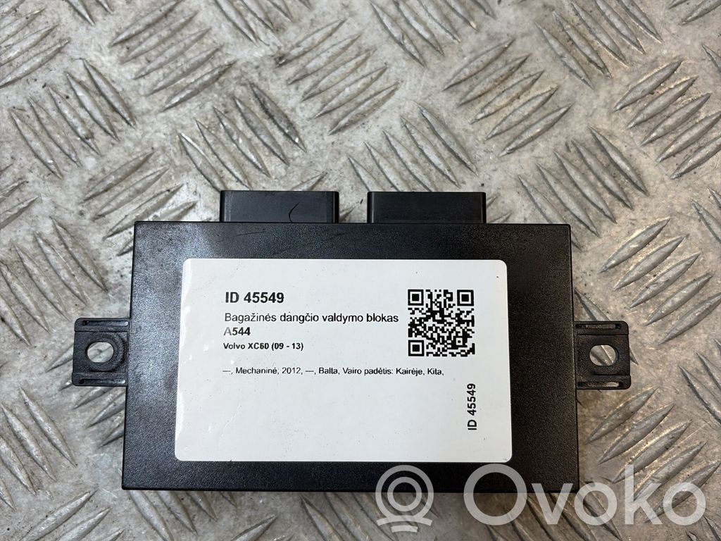 Tailgate/trunk control unit/module   31335343