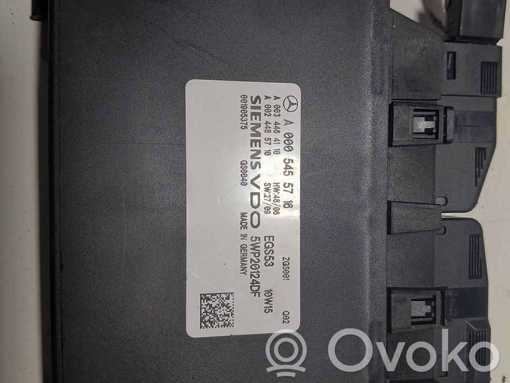Mercedes-Benz C W205 Sterownik / Moduł skrzyni biegów 