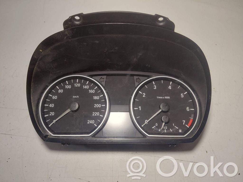 BMW 1 E81 E87 Tachimetro (quadro strumenti) 