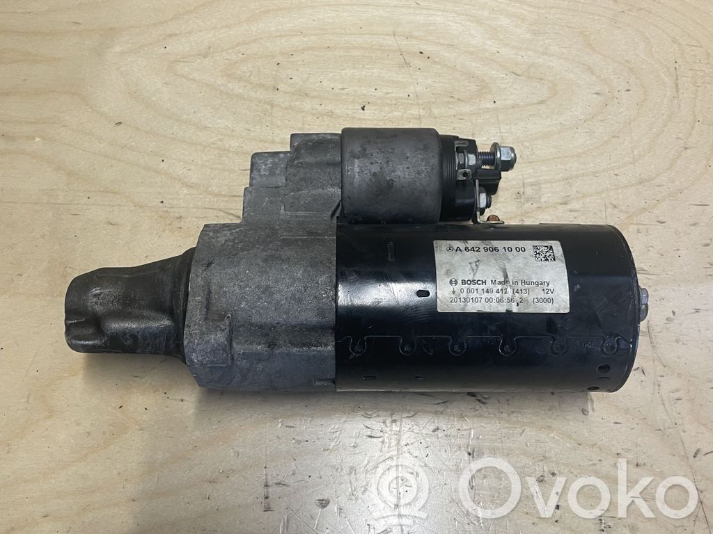 Mercedes-Benz ML W164 Motor de arranque 