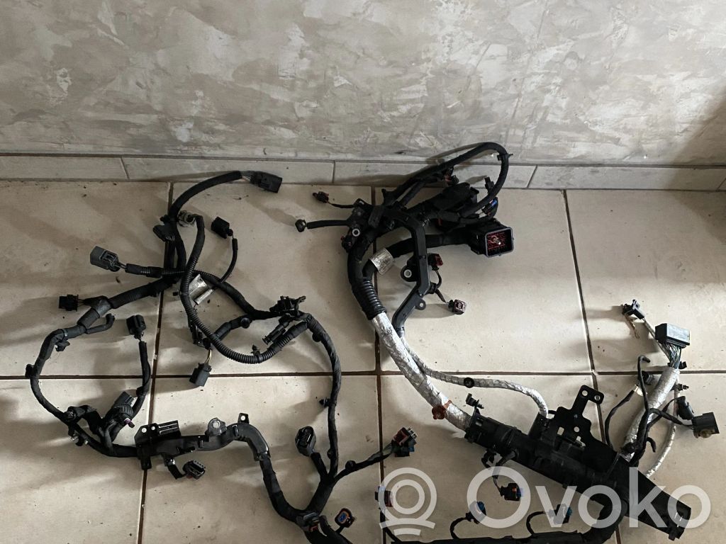 Jaguar F-Pace Engine installation wiring loom 