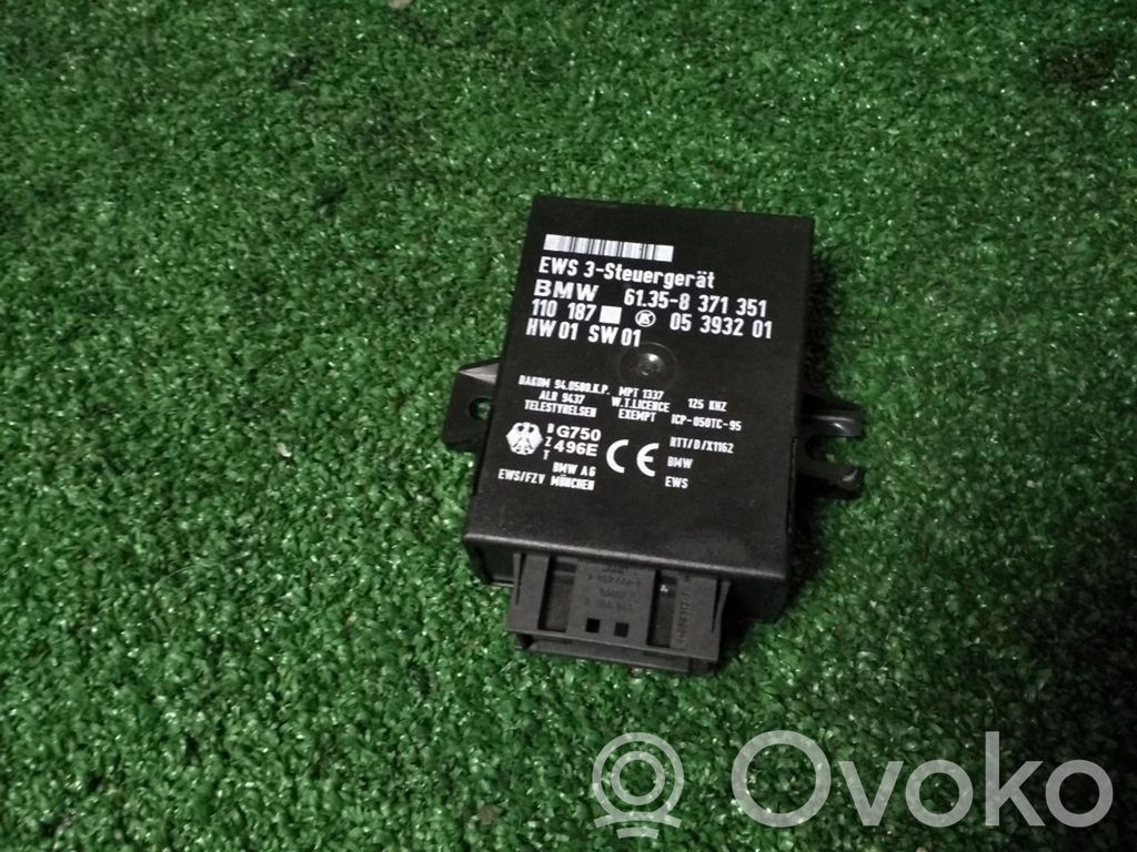 Immobilizer control unit/module   61358371351,05393201,HW01SW01