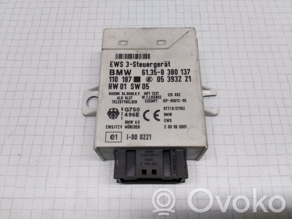 BMW 5 E39 Immobilizer control unit/module 